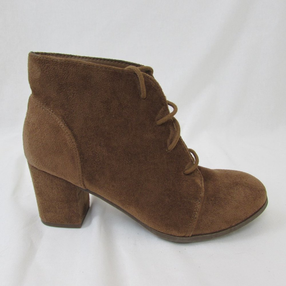 Madden Girl Torch Brown Ankle Boot 8M